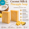 Coconut Milk & Pineapple Soap – Brightening Tropical Bar